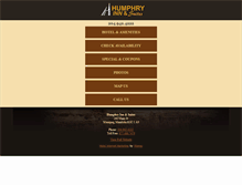 Tablet Screenshot of mobile.humphryinn.com